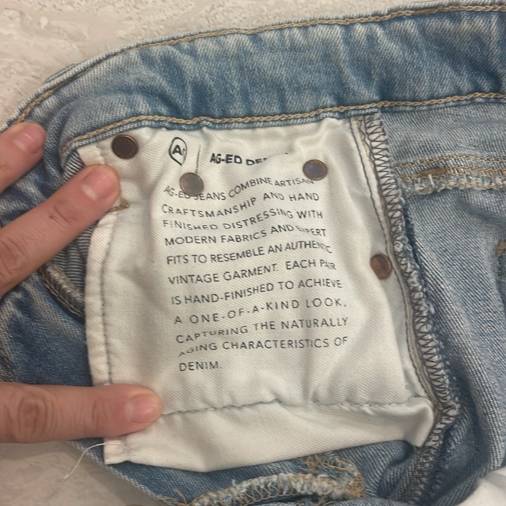 AG Adrian Goldschmedi Jeans Farrah pants 25 bootcut high rise - Picture 9 of 11